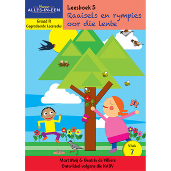 Nuwe Alles-In-Een Graad R Gegradeerde Leesreeks: Vlak 7 Leesboek 5: Raaisels en rympies oor die lente - ISBN 9781776071081