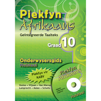 Piekfyn Afrikaans Graad 10 Huistaal Onderwysersgids - ISBN 9781770027114