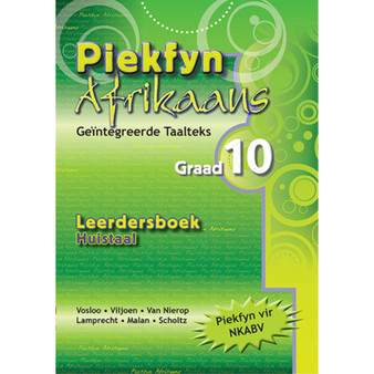 Piekfyn Afrikaans Huistaal Leerdersboek Graad 10 - ISBN 9781770027107
