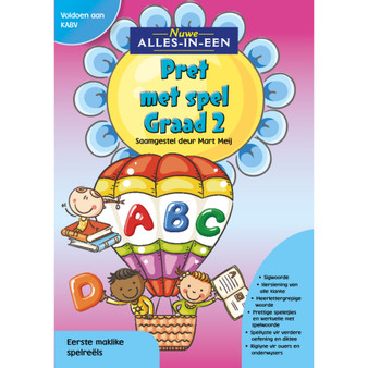 Nuwe Alles-In-Een Pret met spel Graad 2: 'n Spelwerkboek vir Huistaal - ISBN 9781776071968