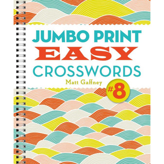 Jumbo Print Easy Crosswords #8 - ISBN 9781454970033