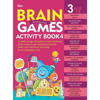 Brain Games Activity Books- 4 Level – 3 - ISBN 9789353768164