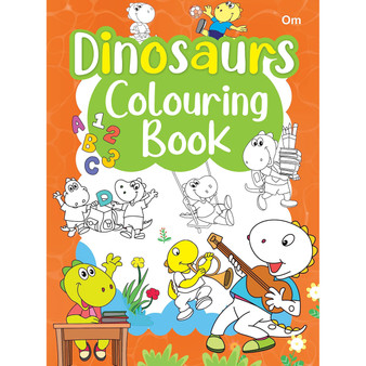 Dinos at School Colouring Book - ISBN 9789385273186