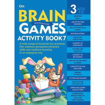 Brain Games Activity Books- 7 Level – 3 - ISBN 9789353768553