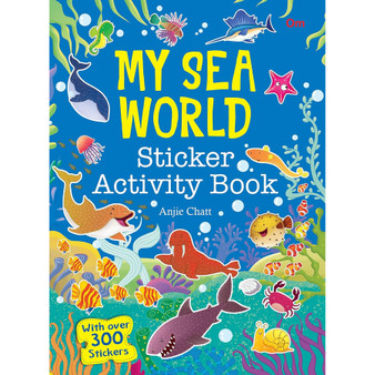 My Sea World Sticker Activity Book - ISBN 9789386108456