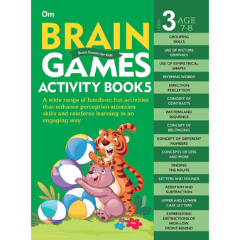 Brain Games Activity Books- 5Level – 3 - ISBN 9789353768409