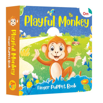 Playful Monkey Finger Puppet Book - ISBN 9789363955868