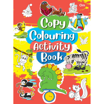Copy Colouring Activity Book - ISBN 9789353768096
