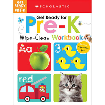 Scholastic Early Learners: Wipe Clean Workbooks - Get Ready for Pre-K - ISBN 9780545903479