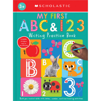 Scholastic Early Learners: Learn-to-Write ABC & 123 Practice Book - ISBN 9781338828542