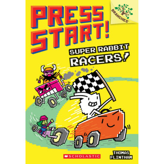 Press Start! #3: Super Rabbit Racers! - ISBN 9781338034776