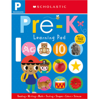Scholastic Early Learners: Pre-K Learning Pad - ISBN 9781338714302