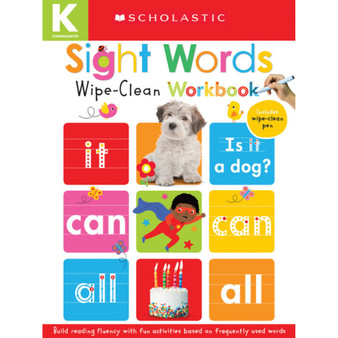 Scholastic Early Learners: Wipe Clean Workbook: Sight Words - ISBN 9781338645545