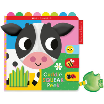 Scholastic Early Learners: Cuddle Squeak Peek Cloth Book - ISBN 9781338804416