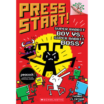 Press Start! #4: Super Rabbit Boy vs. Super Rabbit Boss! - ISBN 9781338034752