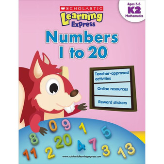 Scholastic Learning Express: Numbers 1 to 20: Grades K–2 - ISBN 9789810713560