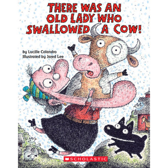 There Was an Old Lady Who Swallowed a Cow - ISBN 9781338339802