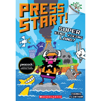 Press Start! #13: Super King Viking Land! - ISBN 9781338828757