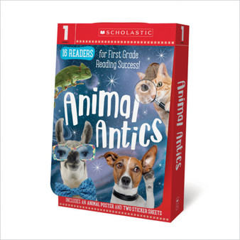 Scholastic Early Learners: Animal Antics Grade 1 E-J Reader Box Set - ISBN 9781338360868