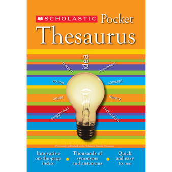 Scholastic Pocket Thesaurus - ISBN 9780439620376