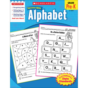 Scholastic Success with Alphabet Workbook - ISBN 9780545200943