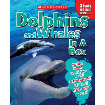 Dolphins &Amp; Whales in a Box - ISBN 9780545681636