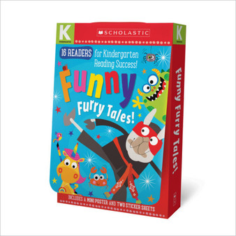 Funny Furry Tales A-D Kindergarten Reader Box Set: Scholastic Early Learners (Guided Reader) - ISBN 9781338360875