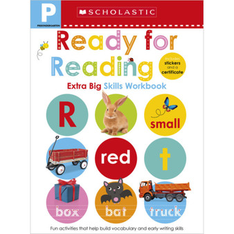 Pre-K Ready for Reading Workbook: Scholastic Early Learners (Extra Big Skills Workbook) - ISBN 9781338531855