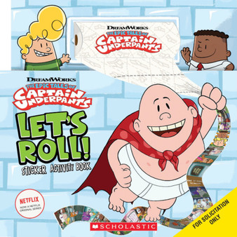 Let's Roll! Sticker Activity Book (Captain Underpants TV) - ISBN 9781338577068