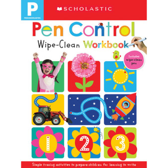 Pen Control: Scholastic Early Learners (Wipe-Clean) - ISBN 9781338645538