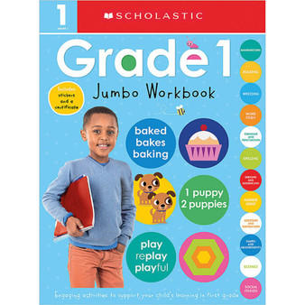 First Grade Jumbo Workbook: Scholastic Early Learners (Jumbo Workbook) - ISBN 9781338715590