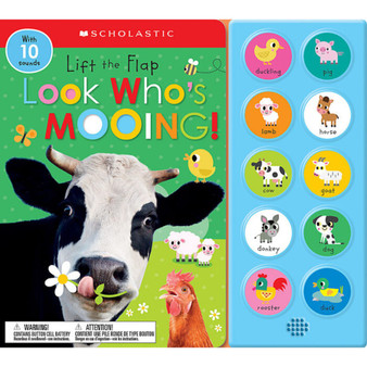 Look Who's Mooing!: Scholastic Early Learners (Sound Book) - ISBN 9781338743661