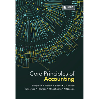 Core Principles of Accounting - ISBN 9781485131595