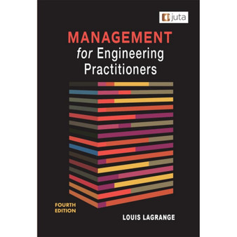 Management for Engineering Practitioners (4th edition) - ISBN 9781998963577