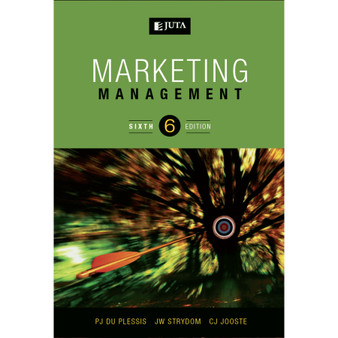 Marketing Management (6th edition) - ISBN 9780702178122