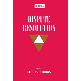Dispute Resolution - ISBN 9780702128332