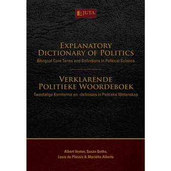 Explanatory Dictionary of Politics - ISBN 9781485119944