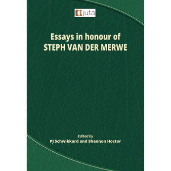 Essays in honour of Steph van der Merwe - ISBN 9781485151487