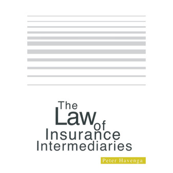 The Law of Insurance Intermediaries - ISBN 9780702156274