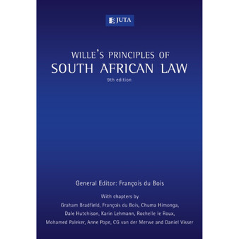 Wille's Principles of South African Law (9th edition) - ISBN 9780702165511