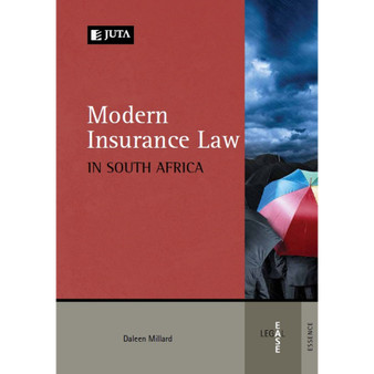 Modern Insurance Law in South Africa - ISBN 9781485100430