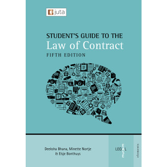 Student’s Guide to the Law of Contract (5th edition) - ISBN 9781485138563