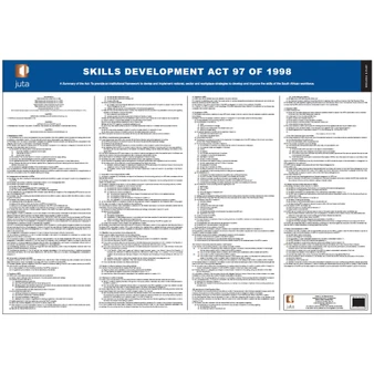 Skills Development Act 97 of 1998, Summary of the (2014) - ISBN 9781485140580