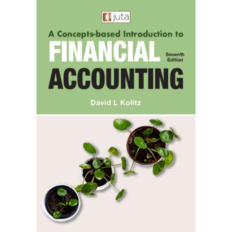 DIGITAL - A Concepts Based introduction to Financial Accounting (7th edition) (WebPDF) - ISBN 9781485132783