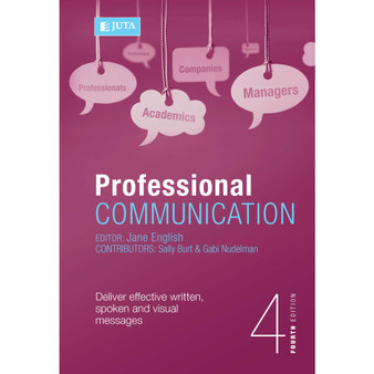 DIGITAL - Professional Communication (4th edition) (eBook) - ISBN 9781485124740