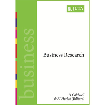 DIGITAL - Business Research (1st edition) (ePub) - ISBN 9781485161110