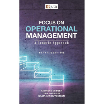 DIGITAL - Focus on Operational Management (5th edition) (ePub) - ISBN 9781485161325