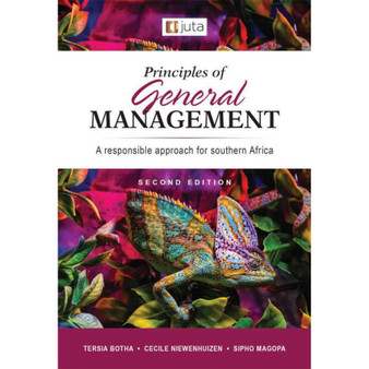 DIGITAL - Principles of General Management: A Responsible Approach for Southern Africa (2nd edition) (WebPDF) - ISBN 9781998963225
