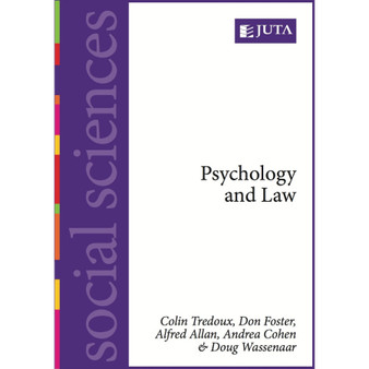 DIGITAL - Psychology and Law (WebPDF) - ISBN 9780702196065