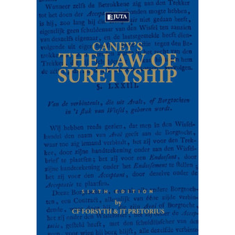 DIGITAL - Caney's The Law of Suretyship (6th edition) (eBook) - ISBN 9780702195174
